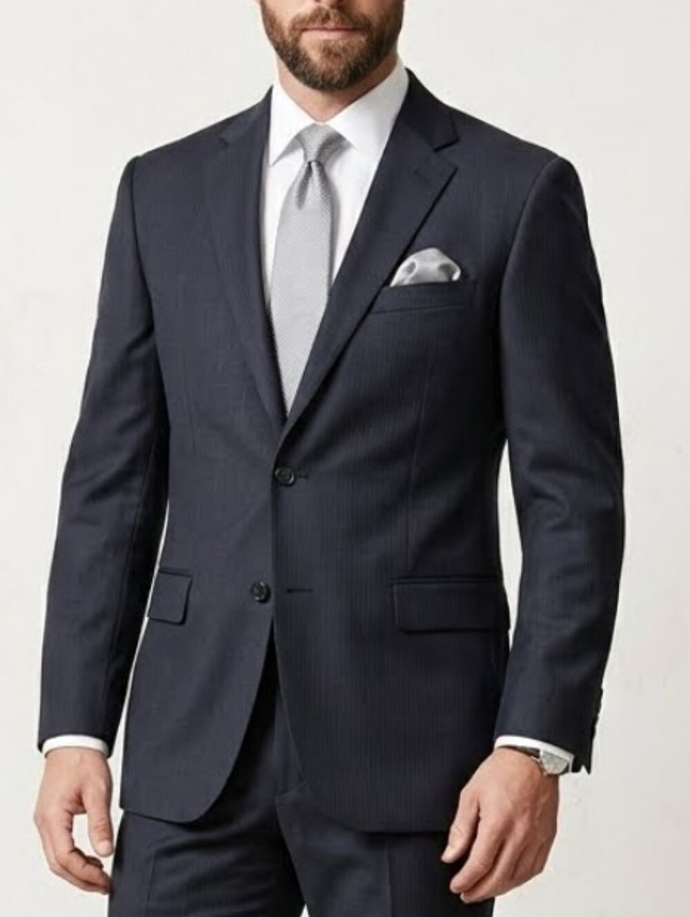 Andrew Fezza black  men's blazer size 44R